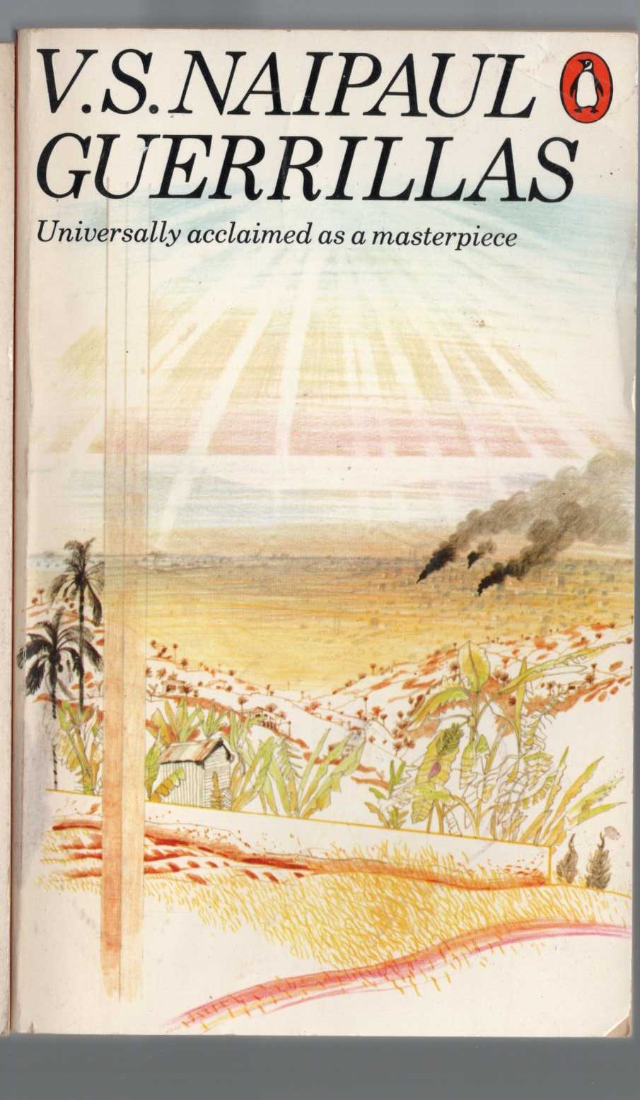 V.S. Naipaul  GUERRILLAS front book cover image