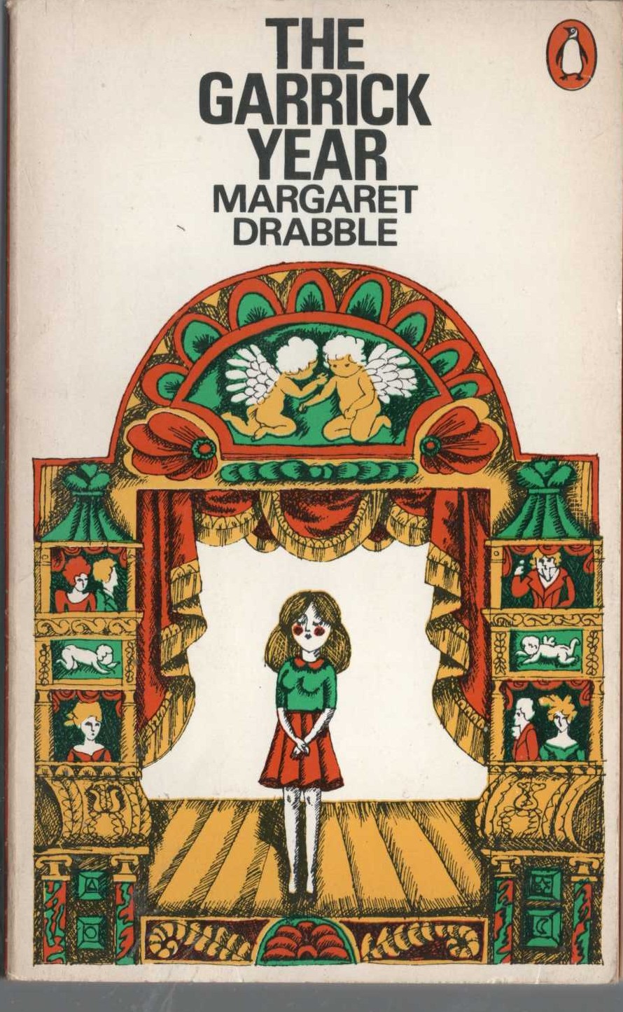 Margaret Drabble  THE GARRICK YEAR front book cover image