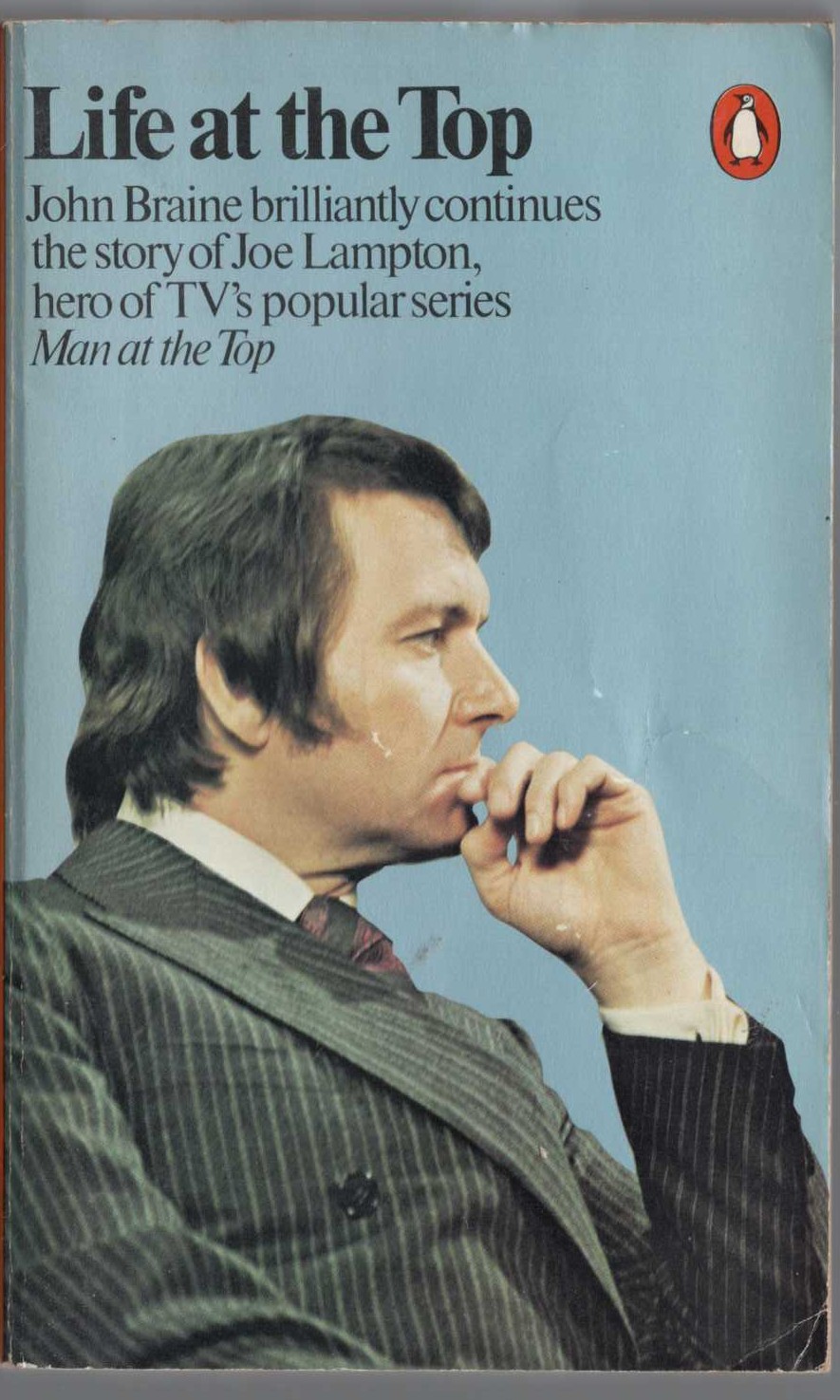 John Braine  LIFE AT THE TOP front book cover image