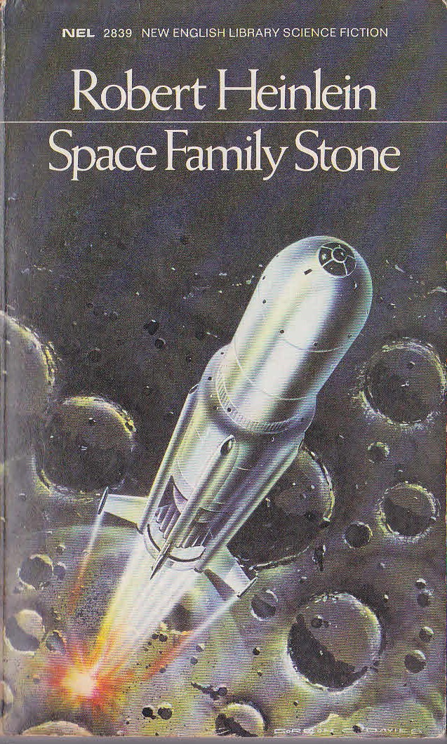 Robert A. Heinlein  SPACE FAMILY STONE front book cover image
