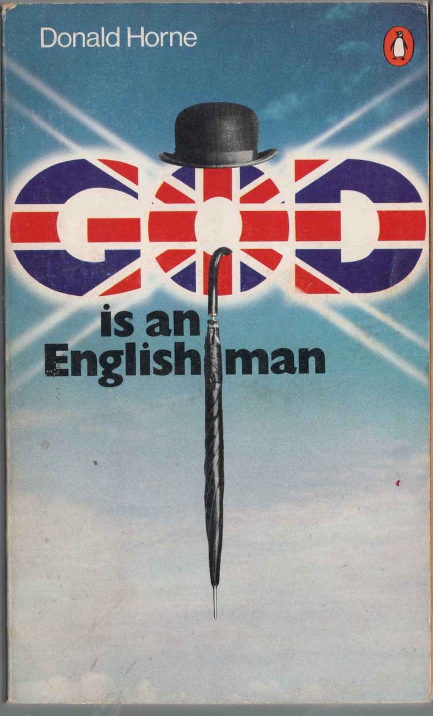 Donald Horne  GOD IS AN ENGLISHMAN front book cover image