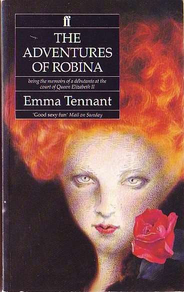 Emma Tennant  THE ADVENTURES OF ROBINA front book cover image