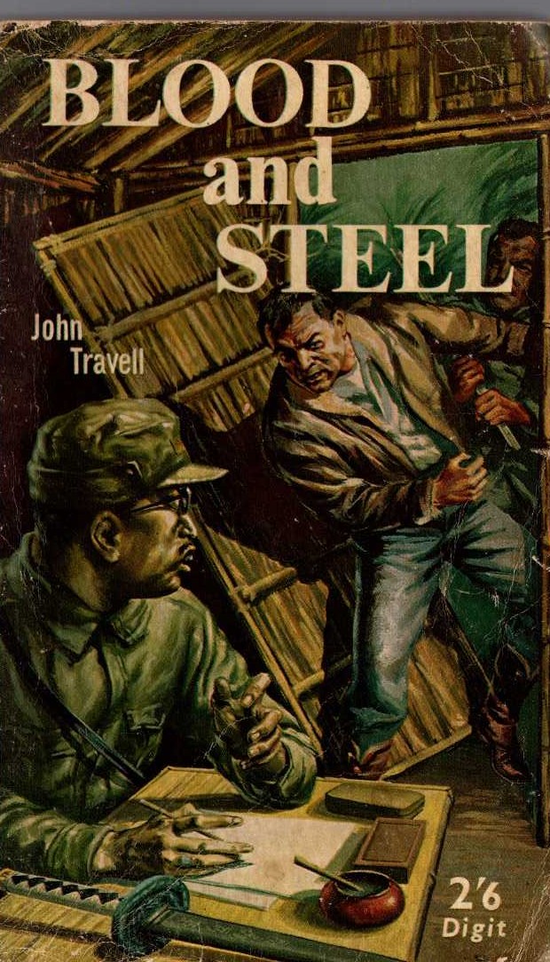 John Travell  BLOOD AND STEEL front book cover image