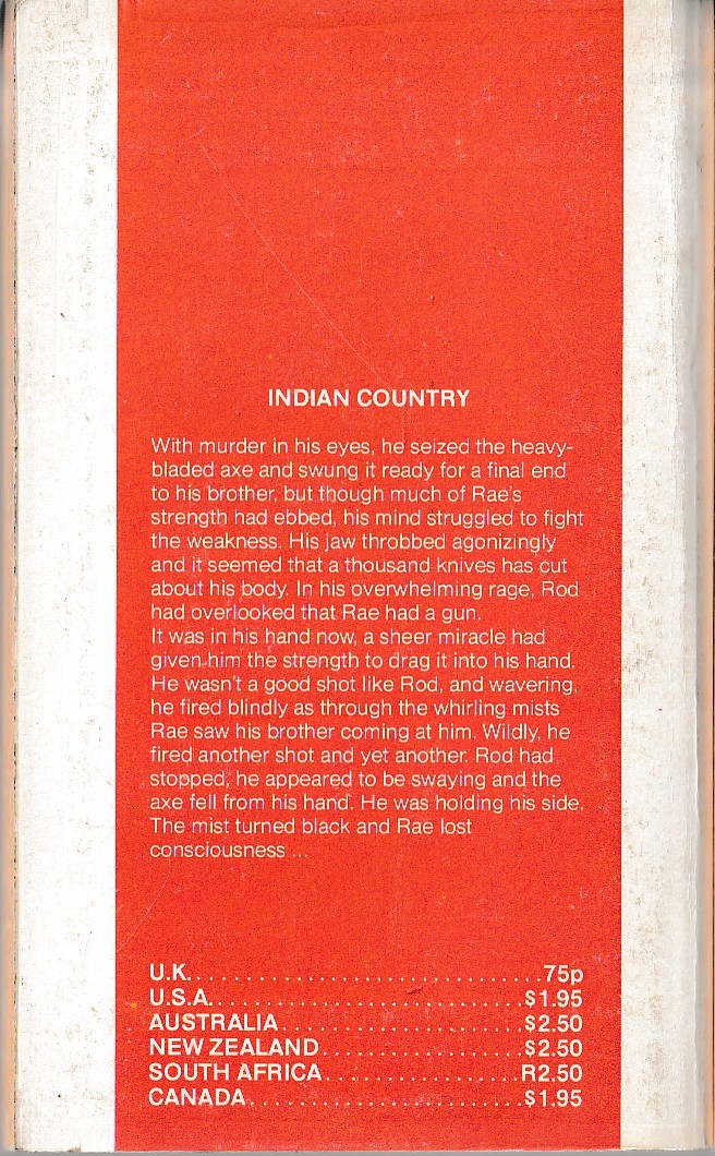 A.J. Diaz  INDIAN COUNTRY magnified rear book cover image