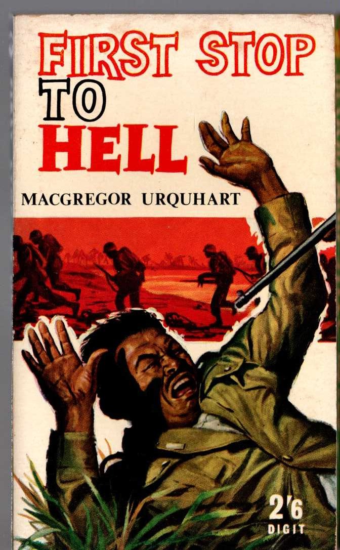 Macgregor Urquhart  FIRST STOP TO HELL front book cover image