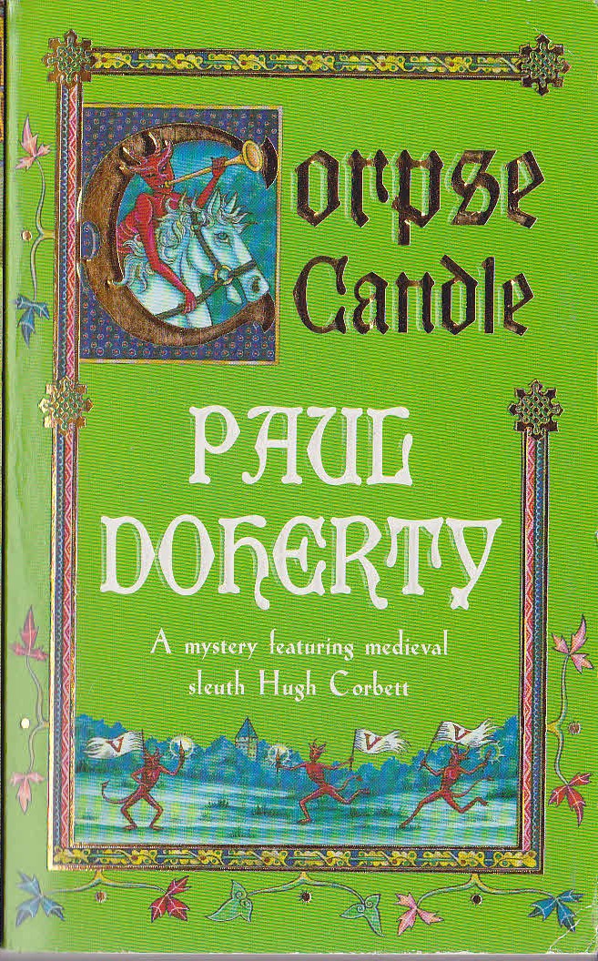 Paul Doherty  CORPSE CANDLE front book cover image