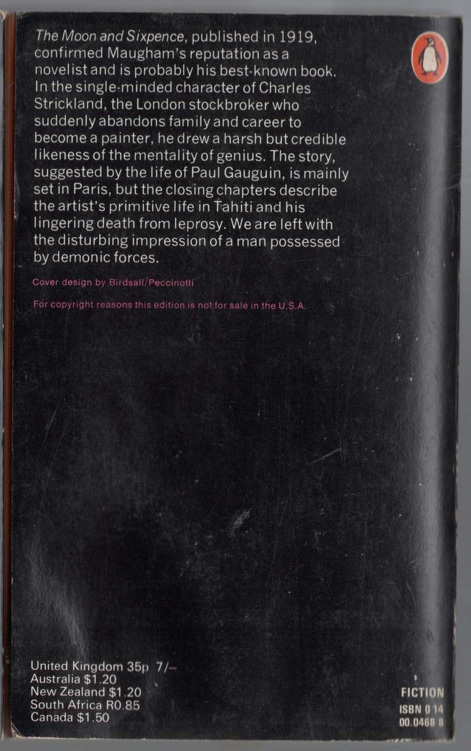 Alan Sillitow  SATURDAY NIGHT AND SUNDAY MORNING (Film tie-in) magnified rear book cover image