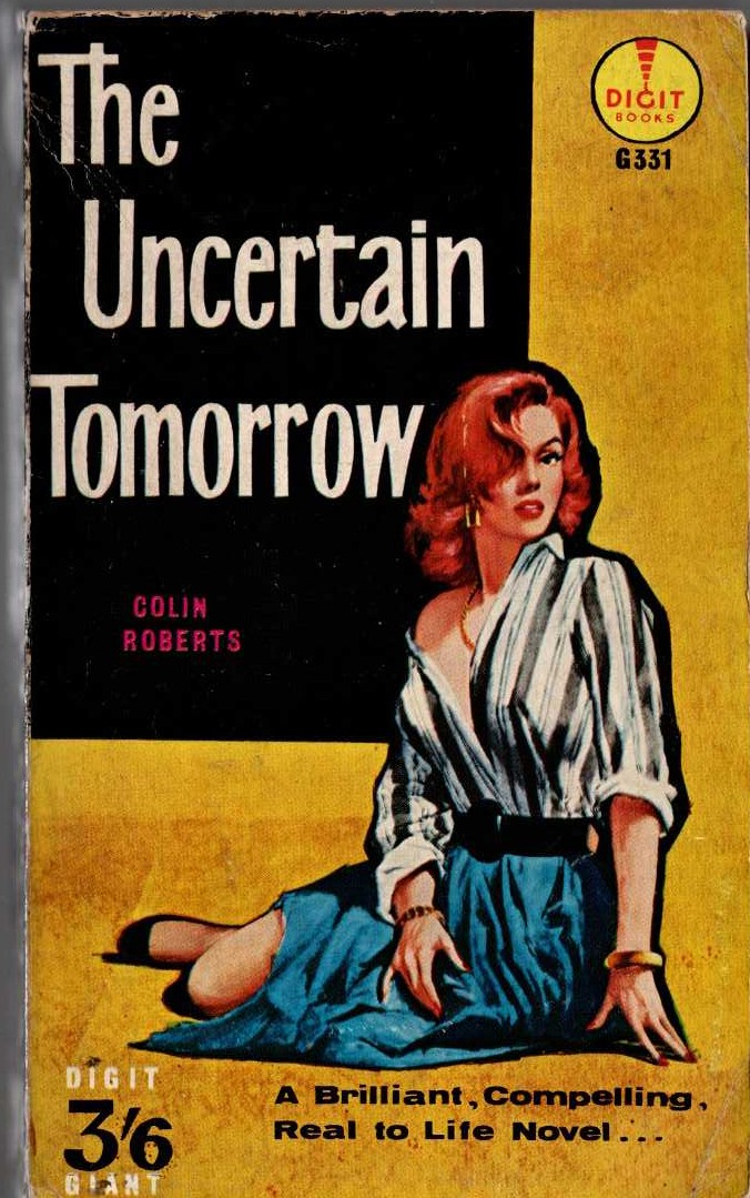 Colin Roberts  THE UNCERTAIN TOMORROW front book cover image