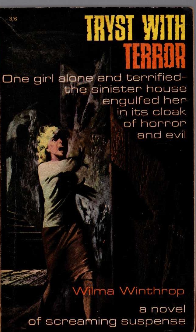 Wilma Winthrop  TRYST WITH TERROR front book cover image