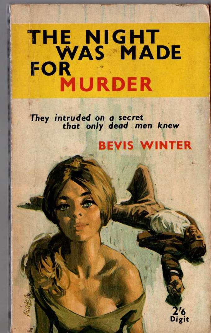 Bevis Wiinter  THE NIGHT WAS MADE FOR MURDER front book cover image