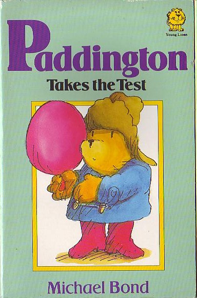 Michael Bond  PADDINGTON TAKES THE TEST front book cover image