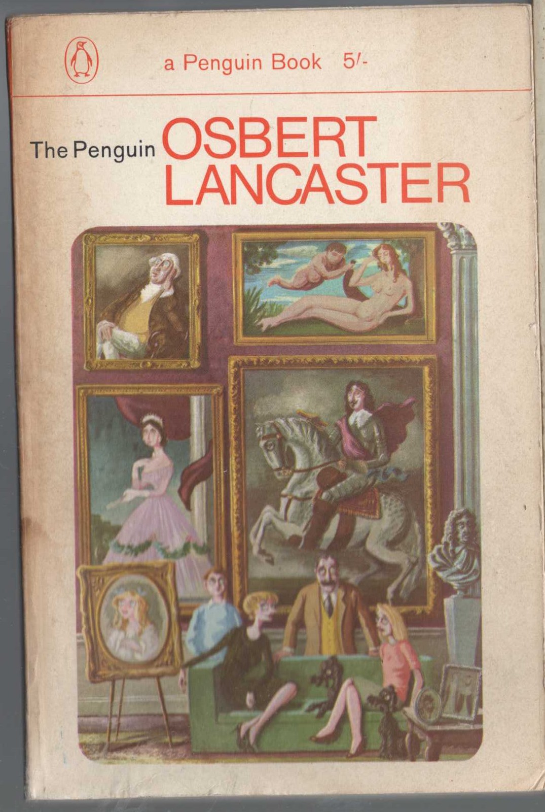 Osbert Lancaster  THE PENGUIN OSBERT LANCASTER front book cover image
