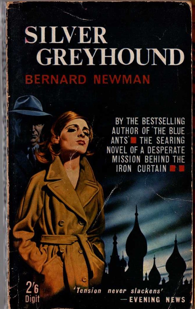 Bernard Newman  SILVER GREYHOUND front book cover image