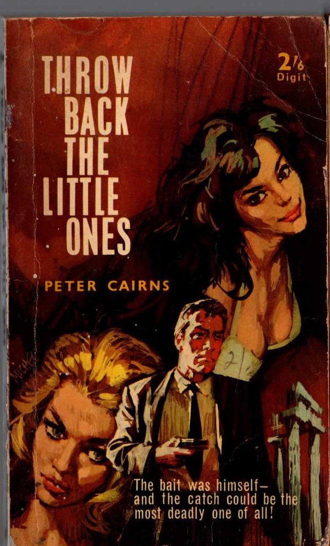 Peter Cairns  THROW BACK THE LITTLE ONES front book cover image