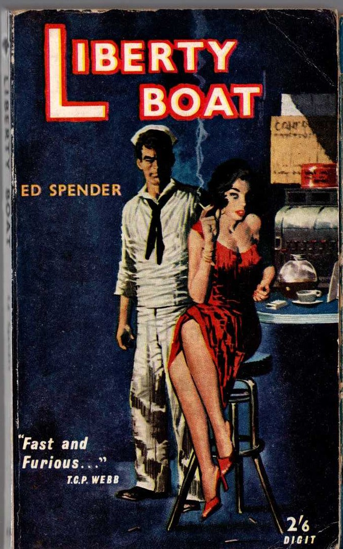 Ed Spender  LIBERTY BOAT front book cover image