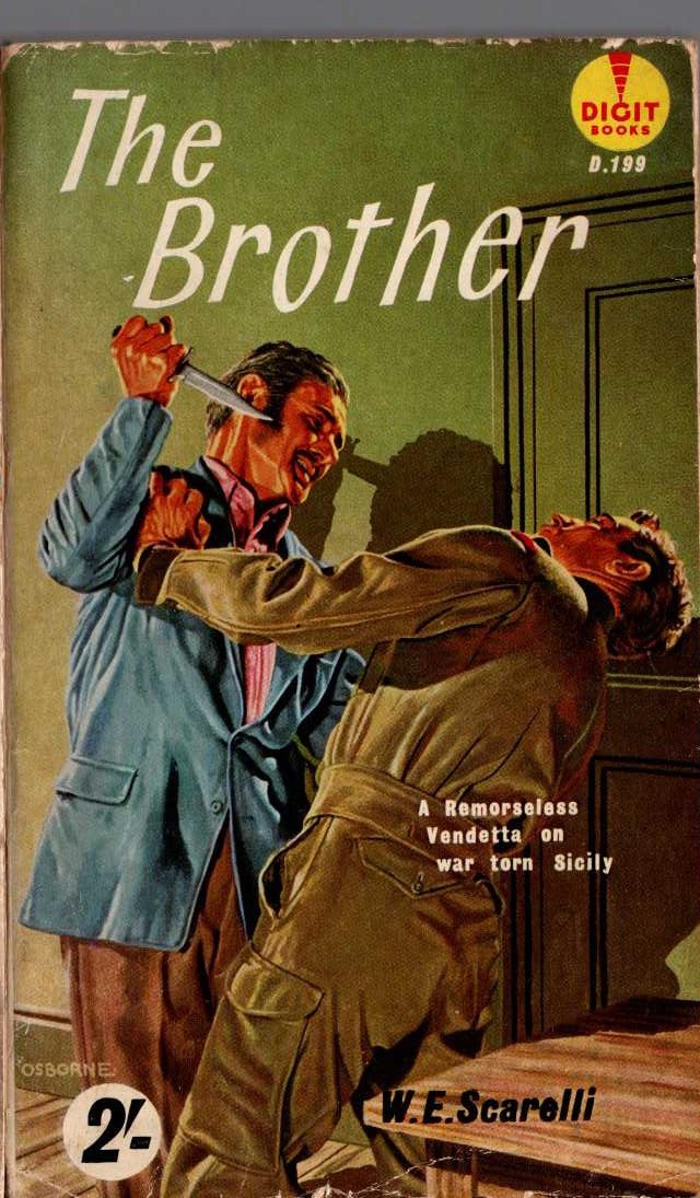 W.E. Scarelli  THE BROTHER front book cover image