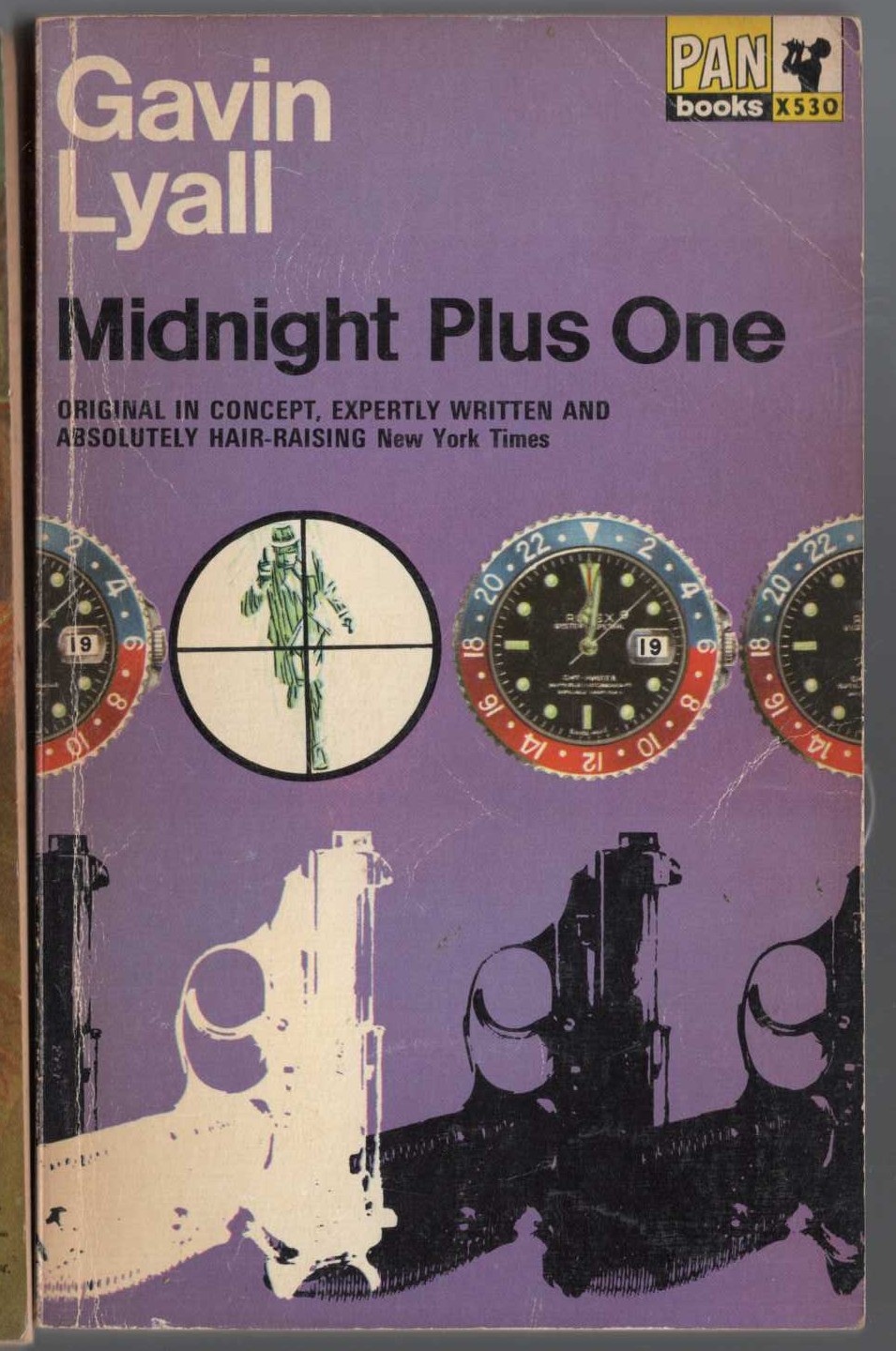 Gavin Lyall  MIDNIGHT PLUS ONE front book cover image