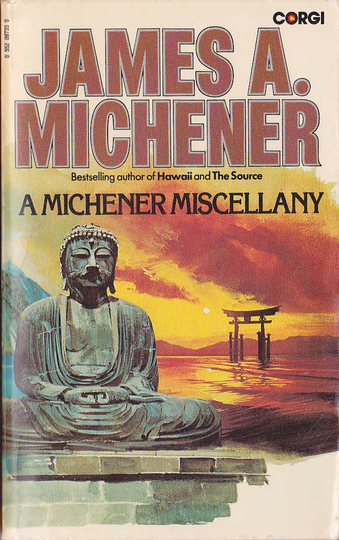 James A. Michener  A MICHENER MISCELLANY front book cover image
