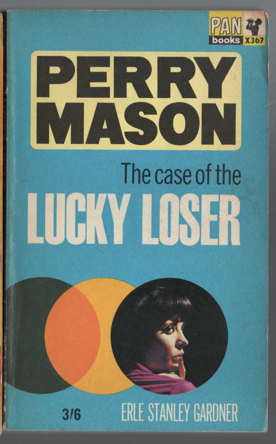 Erle Stanley Gardner  THE CASE OF THE LUCKY LOSER front book cover image