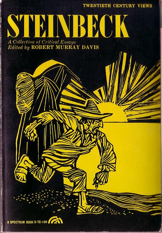 (Robert Murray Davis edits) [JOHN] STEINBECK. A Collection of Critical Essays front book cover image