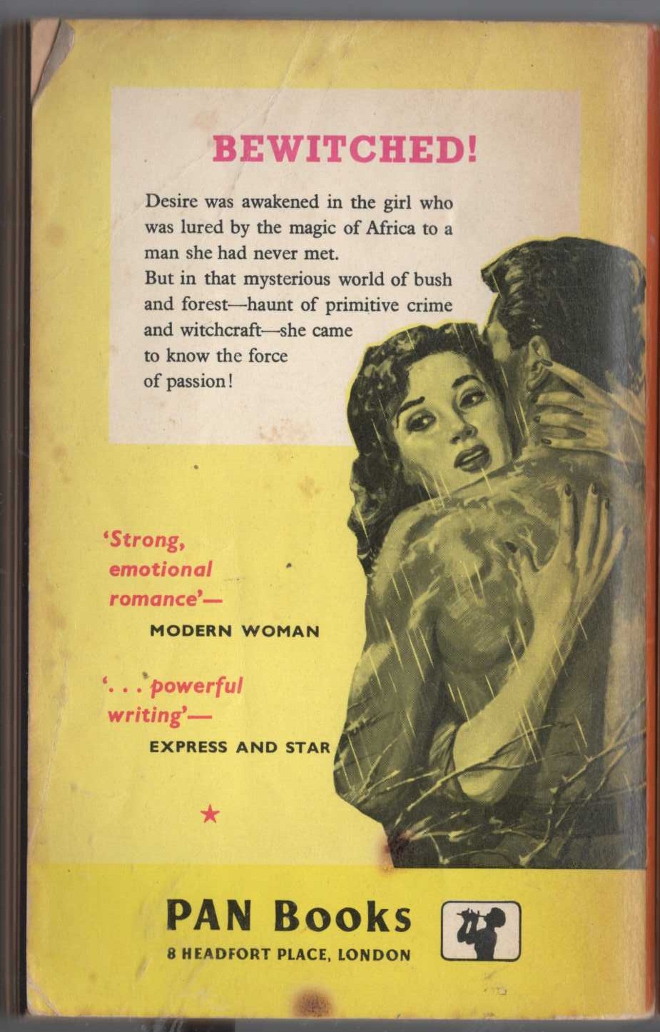 Joy Packer  NOR THE MOON BY NIGHT magnified rear book cover image