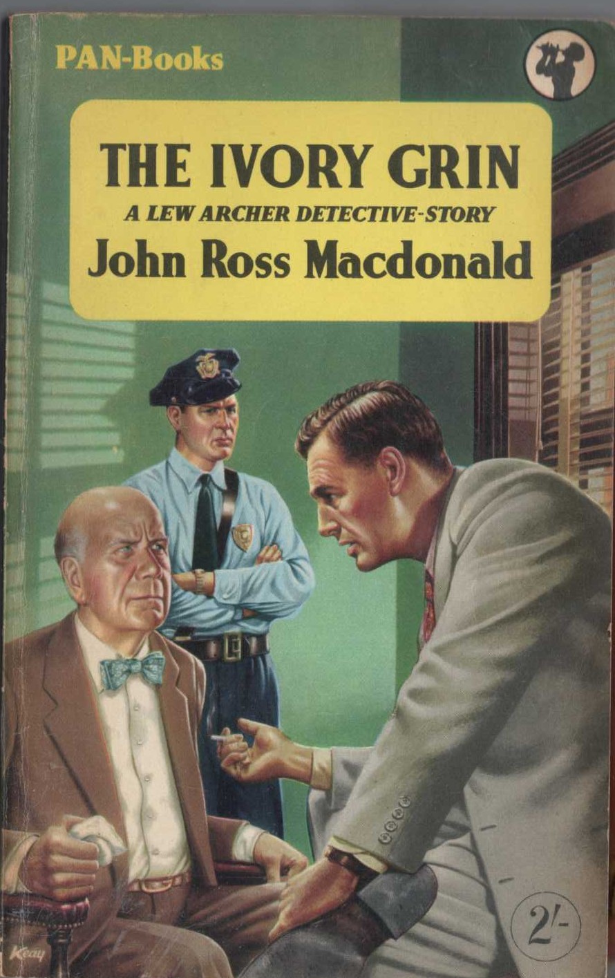 John Ross Macdonald  THE IVORY GRIN front book cover image