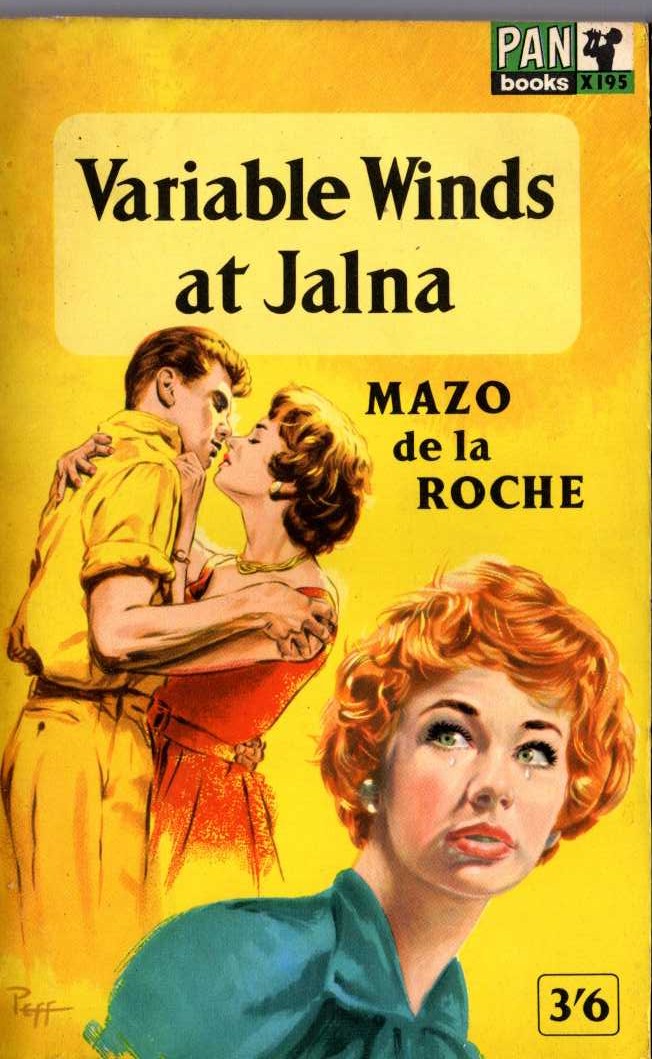 Mazo de la Roche  VARIABLE WINDS AT JALNA front book cover image