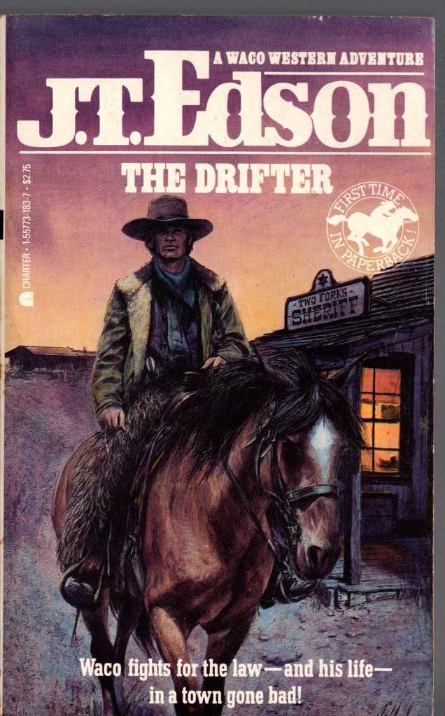 J.T. Edson  THE DRIFTER front book cover image