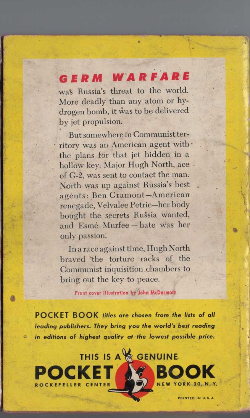 J.T. Edson  THE DRIFTER magnified rear book cover image