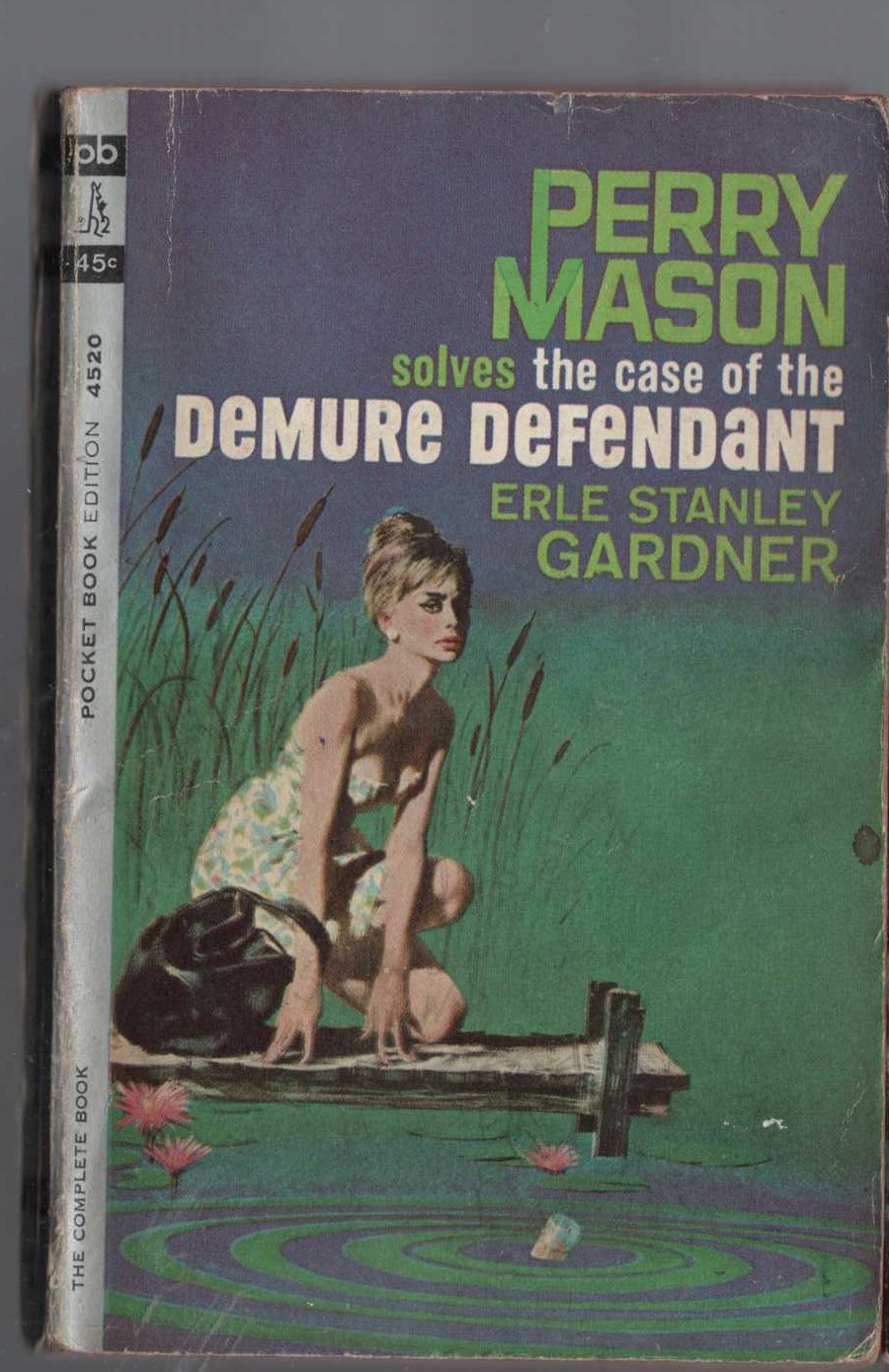 Erle Stanley Gardner  THE CASE OF THE DEMURE DEFENDANT front book cover image