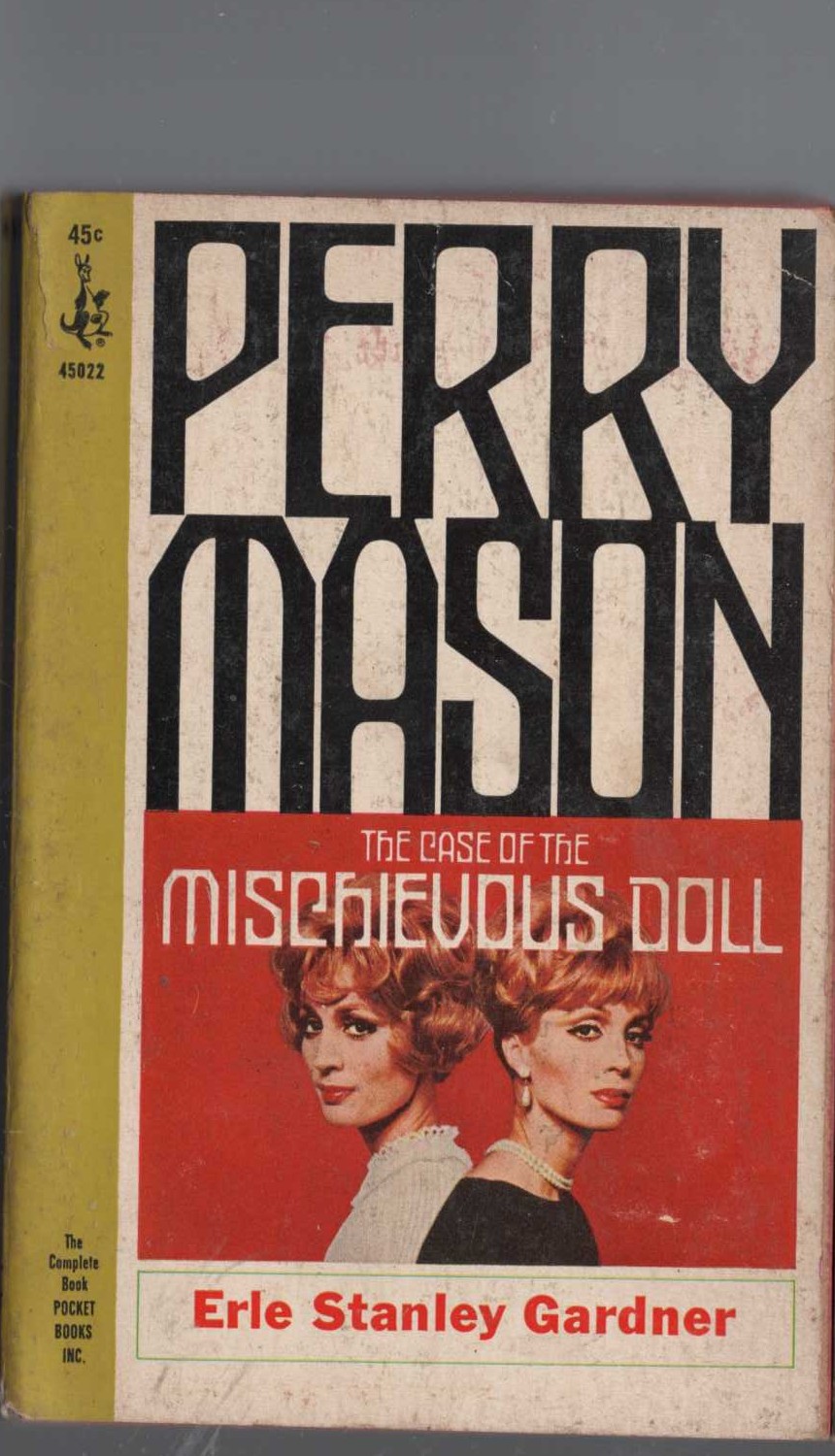Erle Stanley Gardner  THE CASE OF THE MISCHIEVOUS DOLL front book cover image