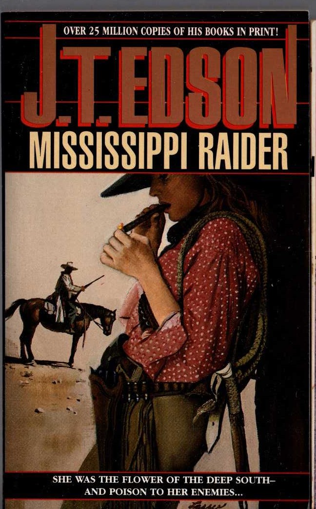 J.T. Edson  MISSISSIPPI RAIDER front book cover image