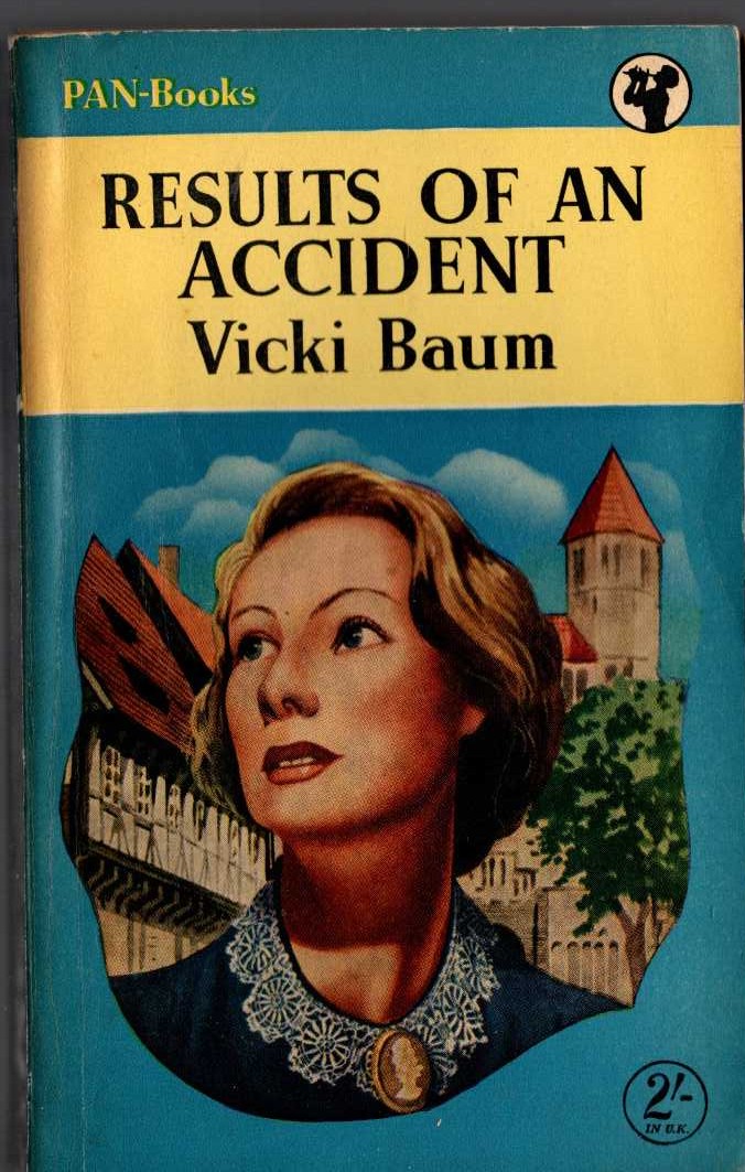 Vicki Baum  RESULTS OF AN ACCIDENT front book cover image