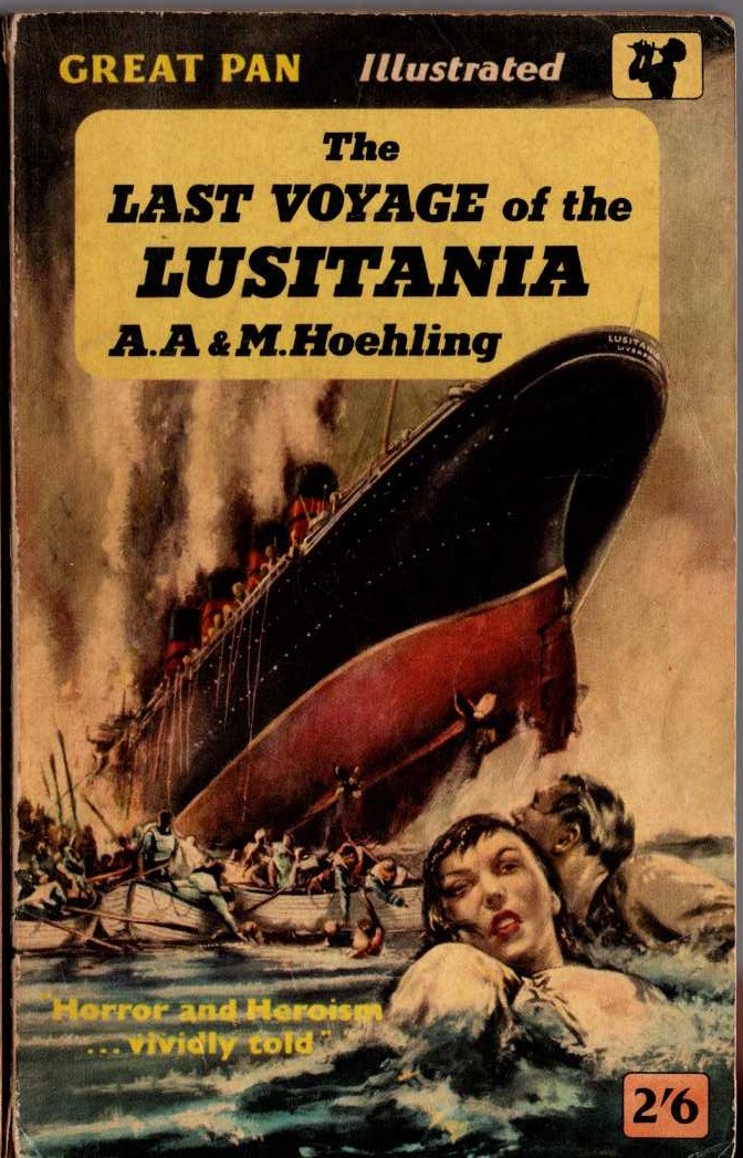 THE LAST VOYAGE OF THE LUSITANIA front book cover image