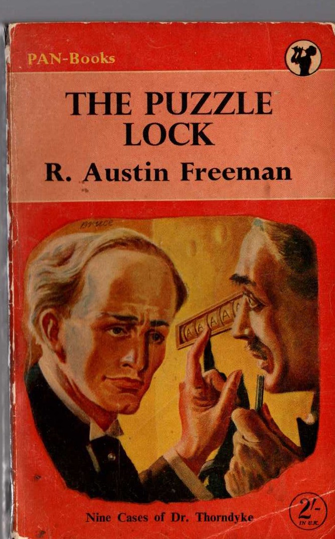 R.Austin Freeman  THE PUZZLE LOCK front book cover image