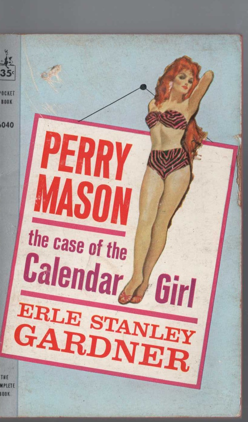Erle Stanley Gardner  THE CASE OF THE CALENDAR GIRL front book cover image