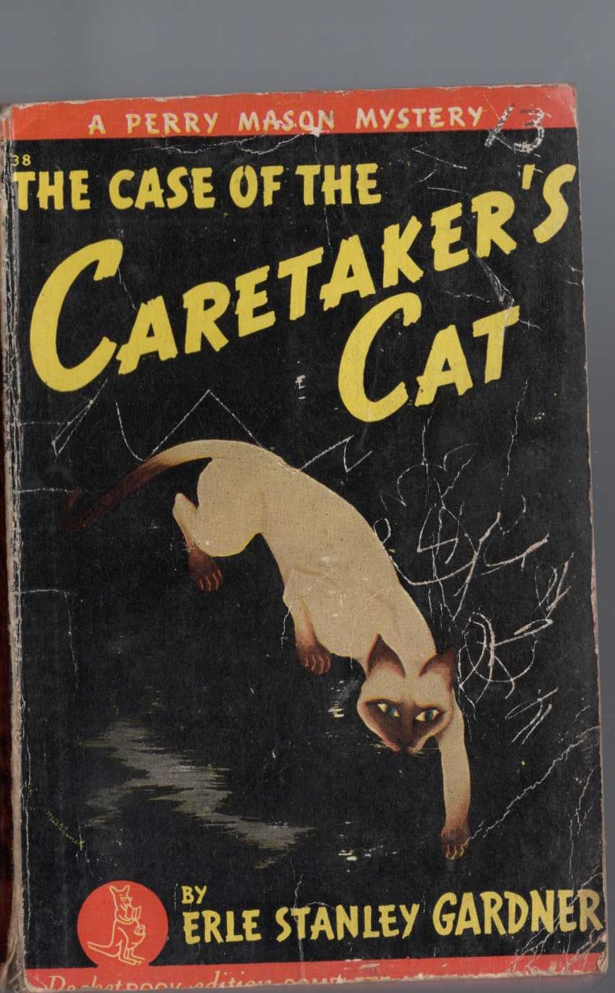Erle Stanley Gardner  THE CASE OF THE CARETAKER'S CAT front book cover image