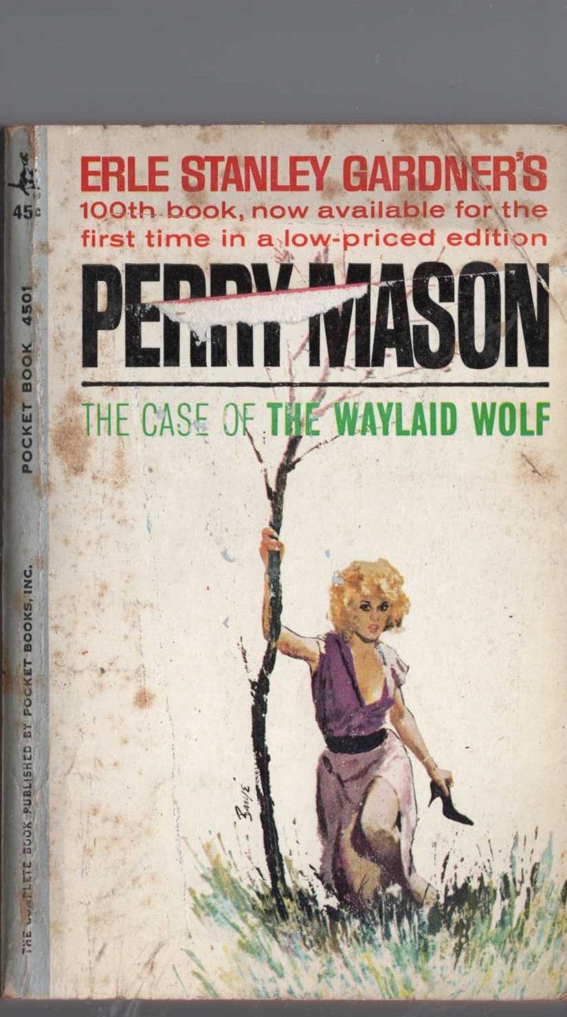 Erle Stanley Gardner  THE CASE OF THE WAYLAID WOLF front book cover image