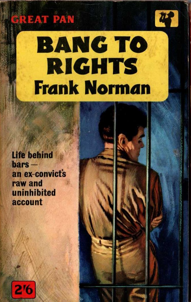 Frank Norman  BANG TO RIGHTS front book cover image