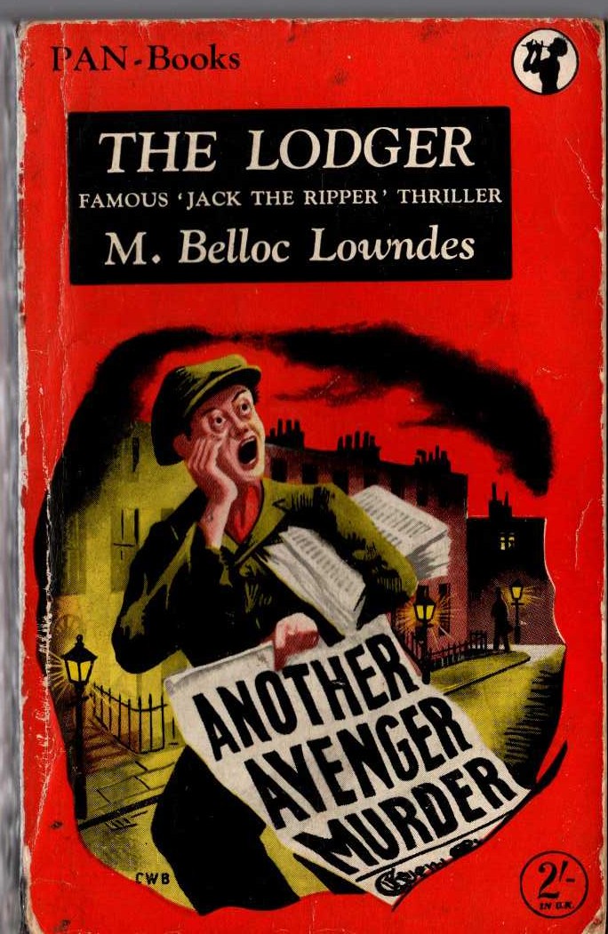 M.Belloc Lowndes  THE LODGER front book cover image