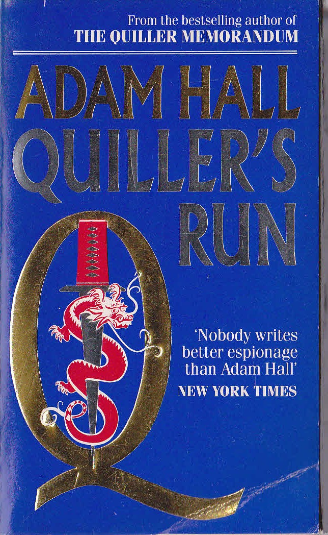 Adam Hall  QUILLER'S RUN front book cover image