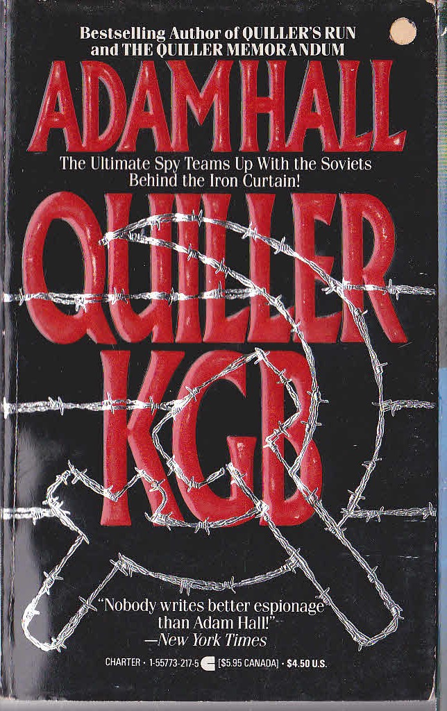 Adam Hall  QUILLER KGB front book cover image