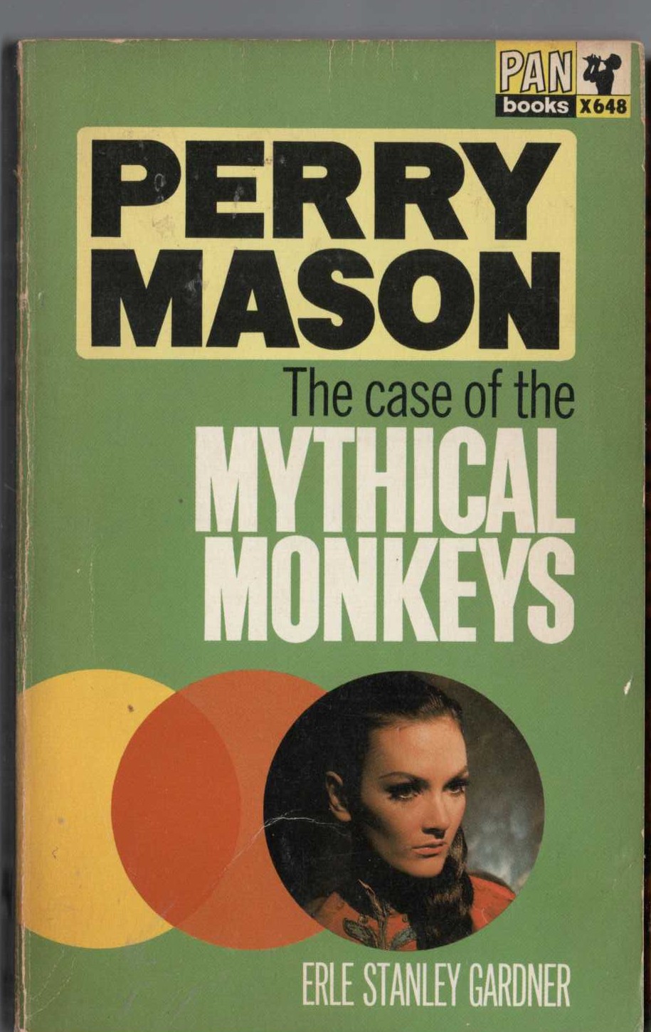 Erle Stanley Gardner  THE CASE OF THE MYTHICAL MONKEYS front book cover image