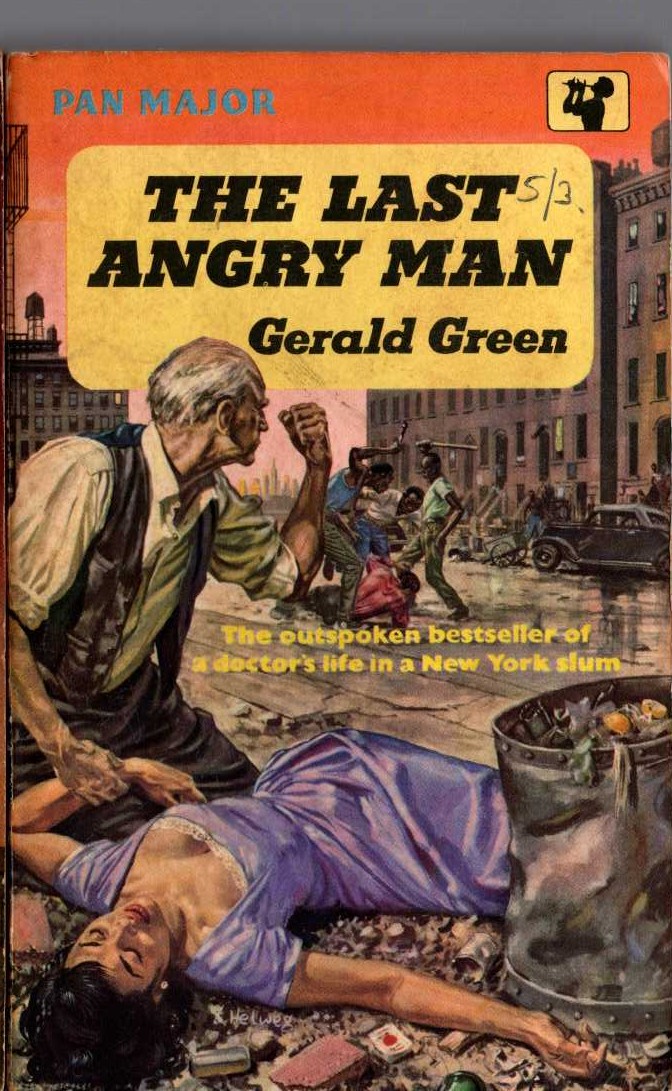 Gerald Green  THE LAST ANGRY MAN front book cover image