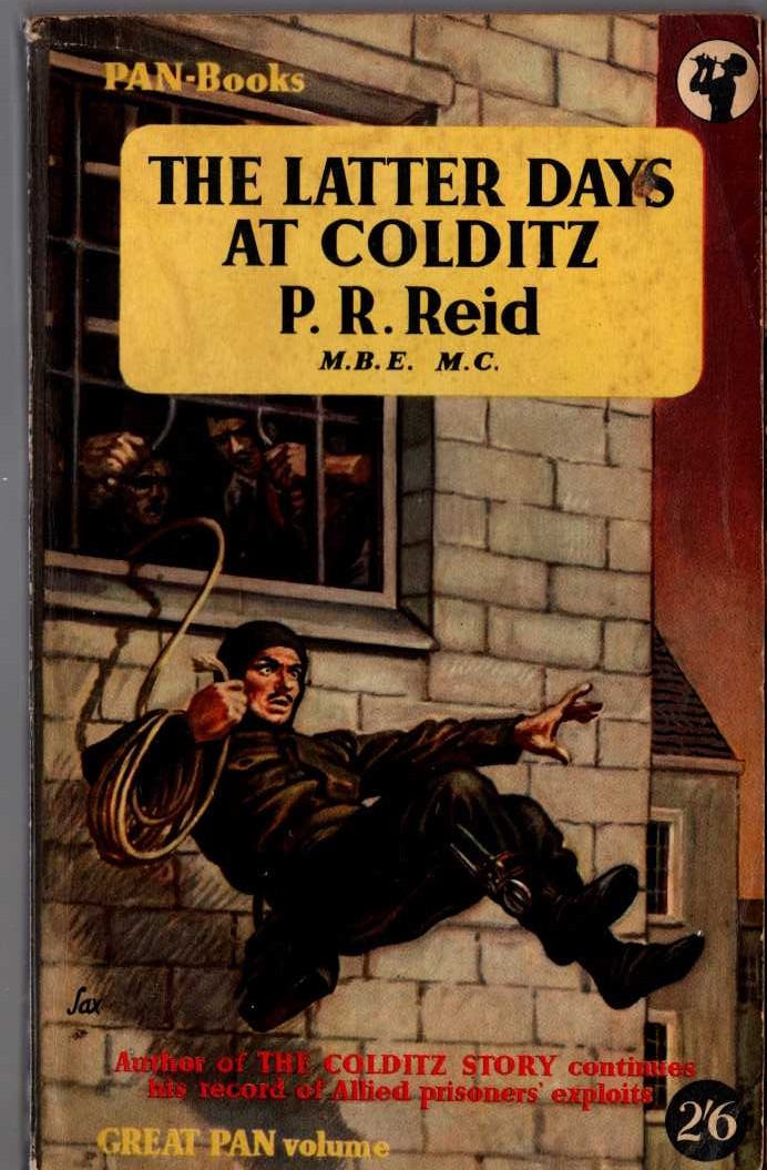 P.R. Reid  THE LATTER DAYS AT COLDITZ front book cover image