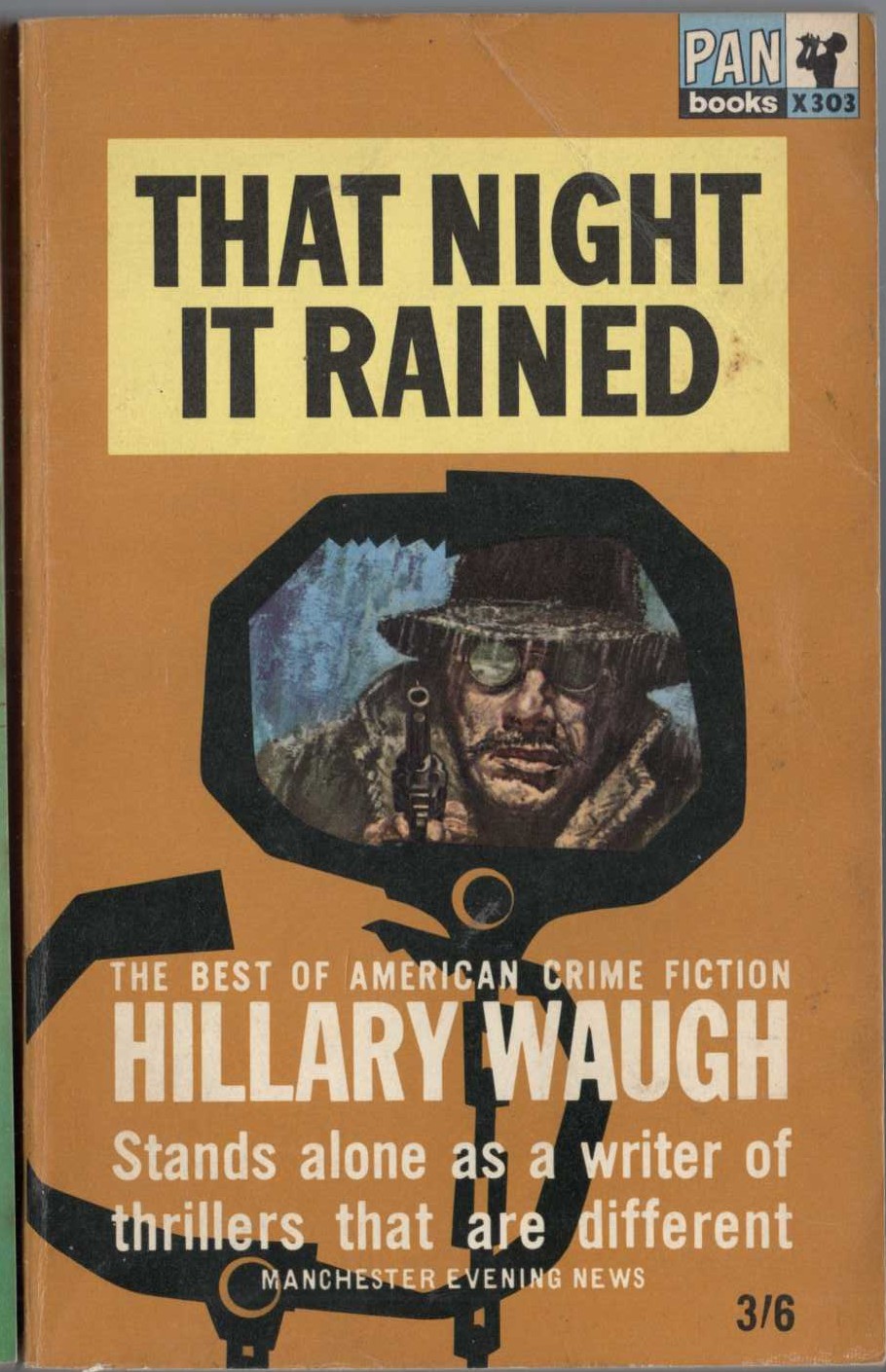 Hillary Waugh  THAT NIGHT IT RAINED front book cover image