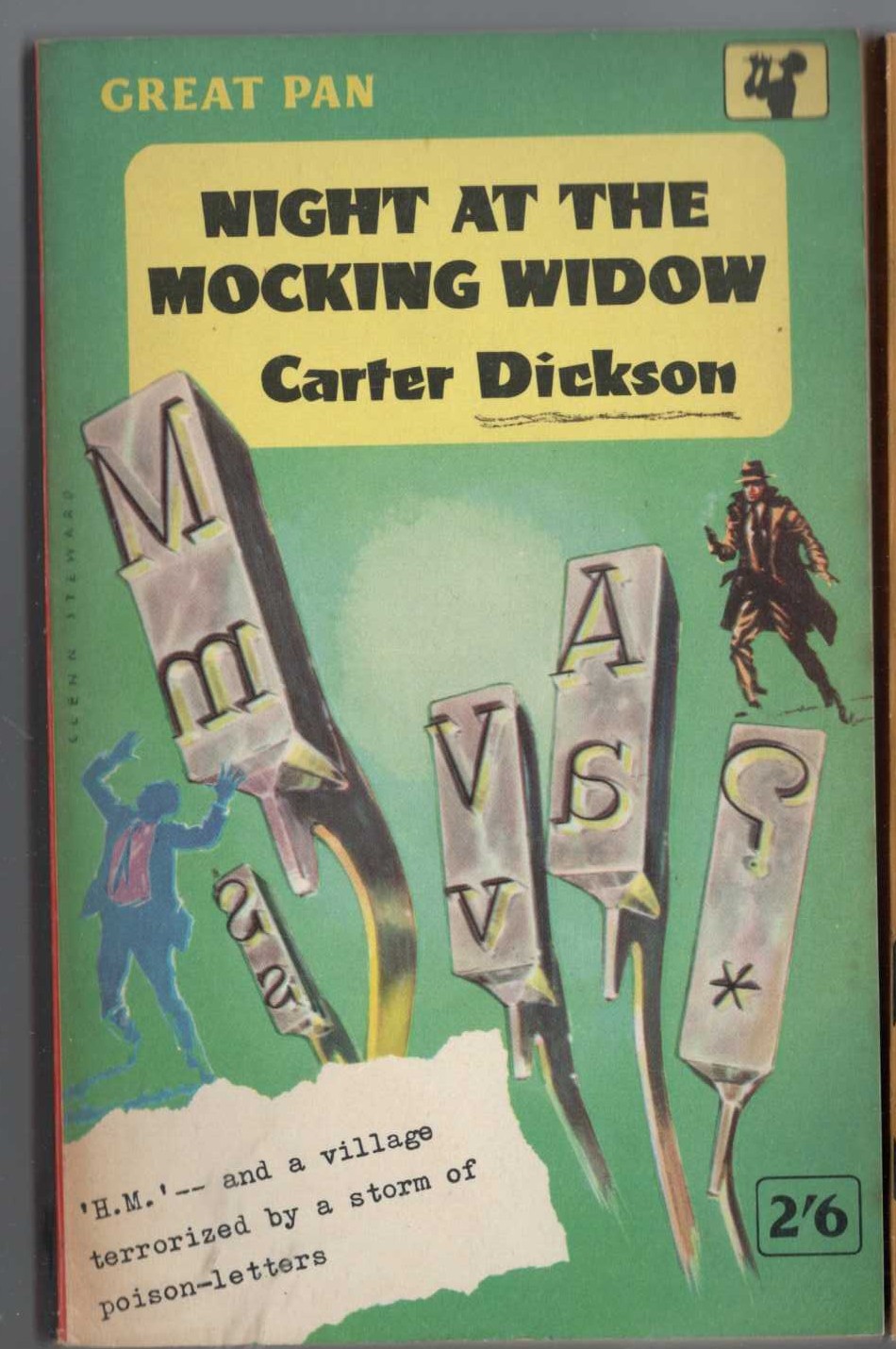 Carter Dickson  NIGHT AT THE MOCKING WIDOW front book cover image