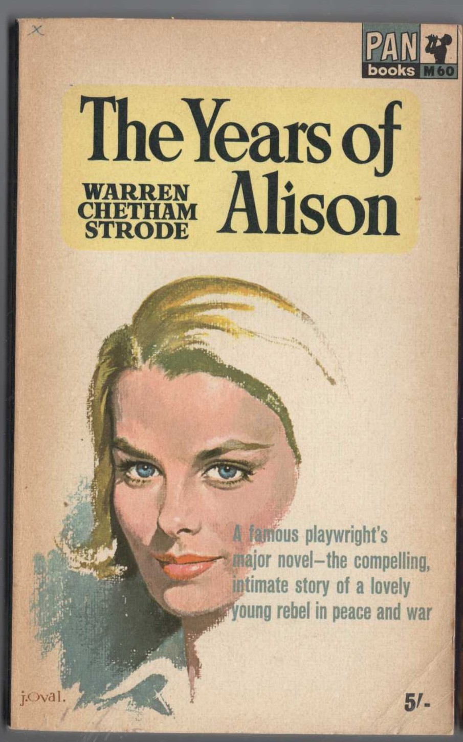 Warren Chetham Strode  THE YEARS OF ALISON front book cover image