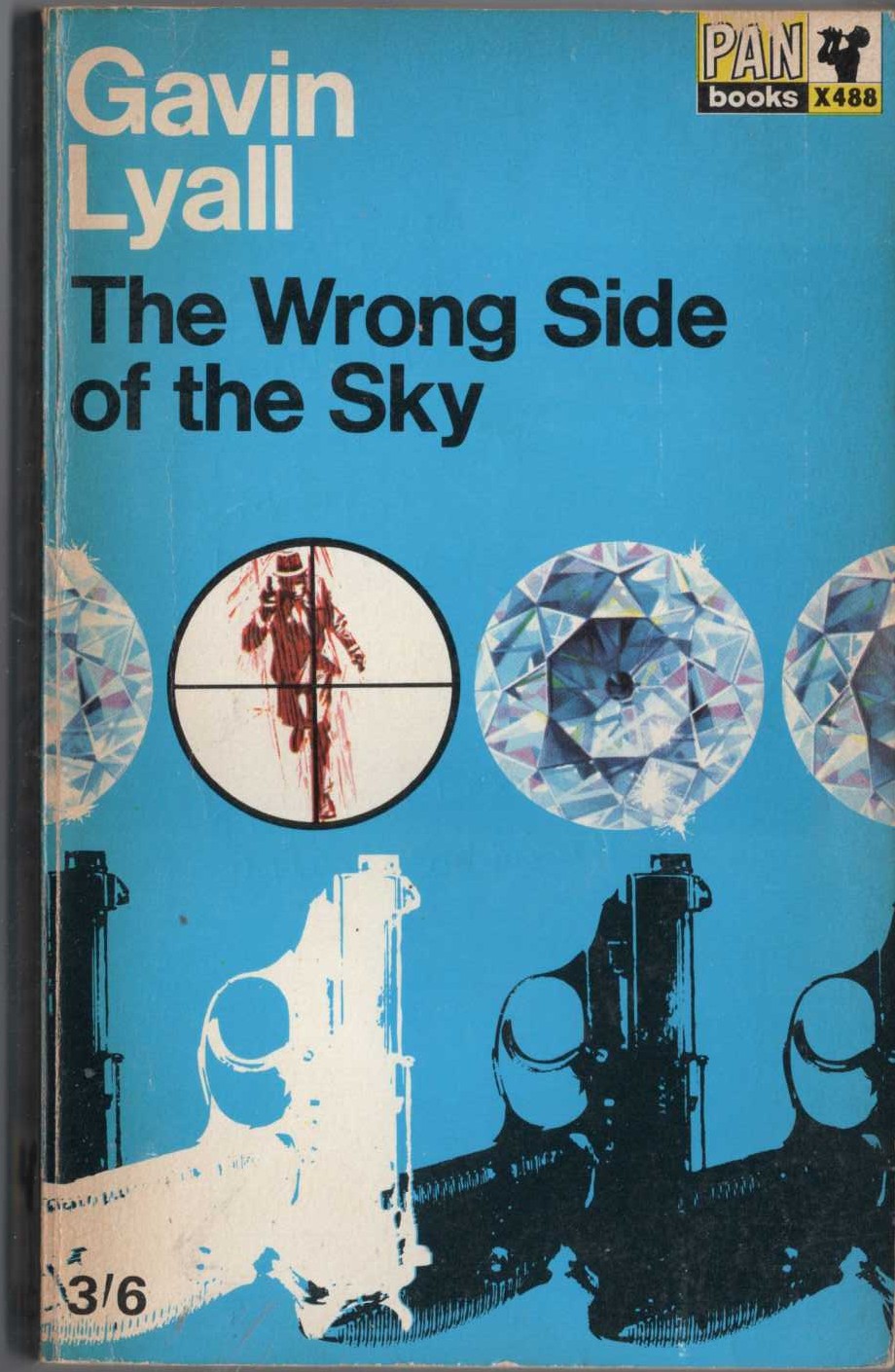 Gavin Lyall  THE WRONG SIDE OF THE SKY front book cover image