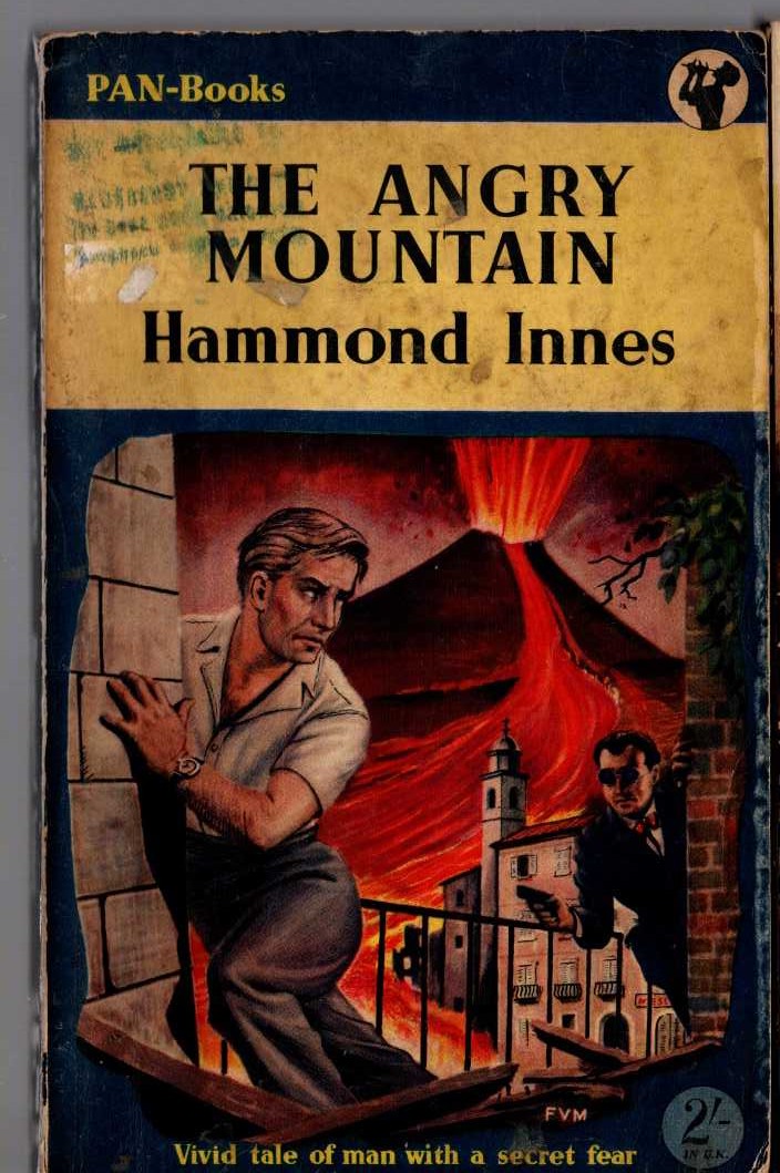 Hammond Innes  THE ANGRY MOUNTAIN front book cover image